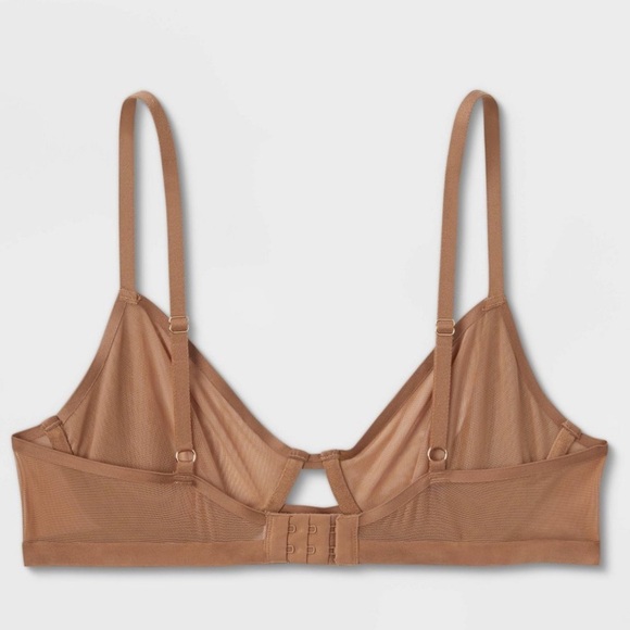 Auden Women's Mesh Unlined
Demi Bra 40DD beige - Picture 2 of 3